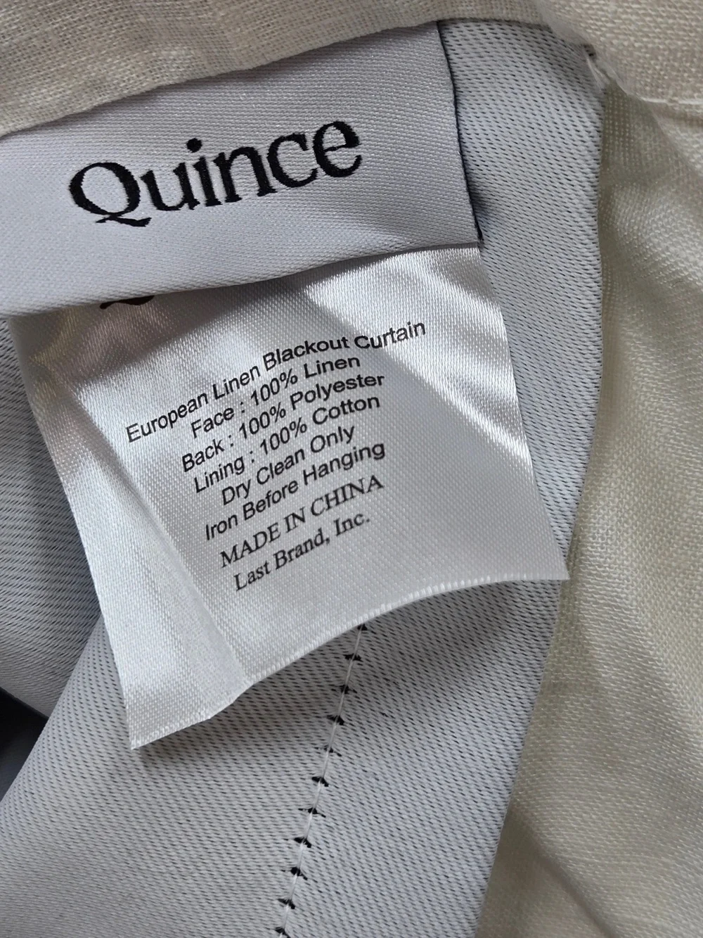 Quince includes 48x96